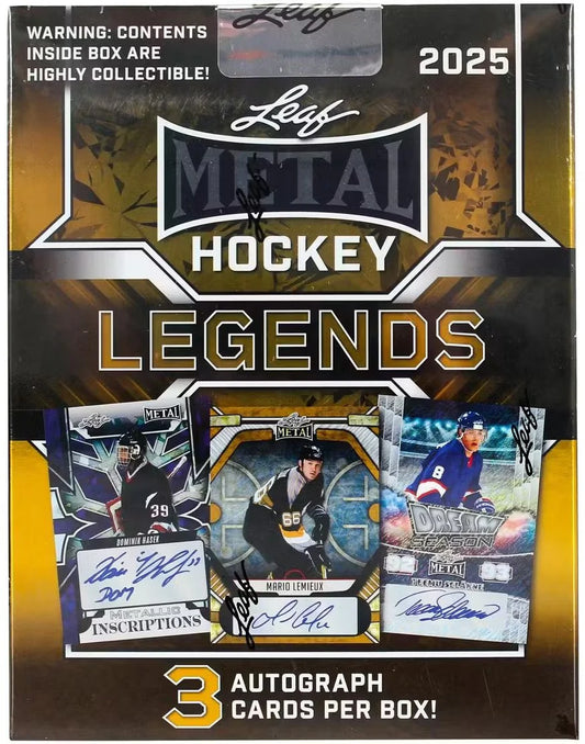 2025 LEAF Metal Legends Hobby Box