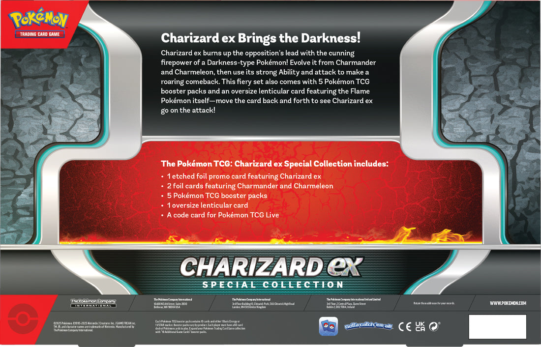 POKEMON CHARIZARD EX SPECIAL COLLECTION