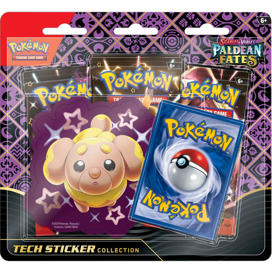 Scarlet & Violet: Paldean Fates - Tech Sticker Collection - Fidough